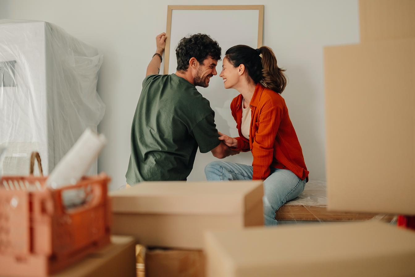 Área verde e jardim do condomínio